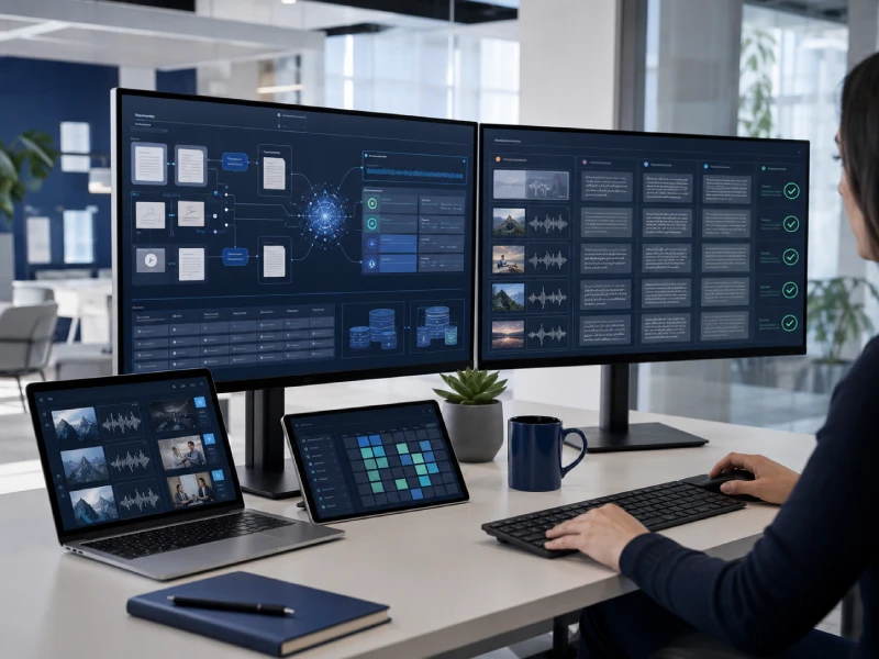 AI-enhanced multilingual language workflow combining language technology, content processing and professional review