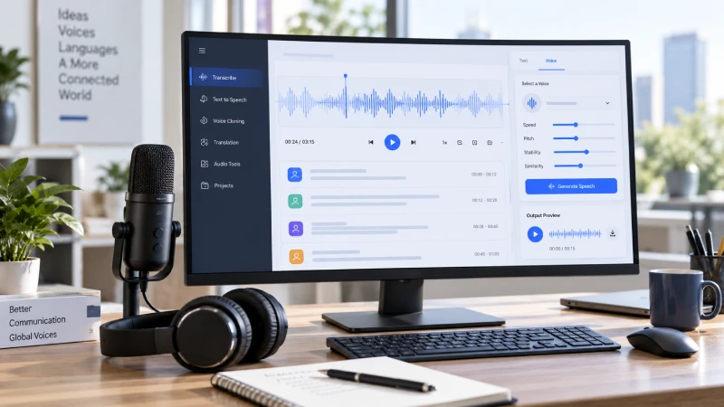 Video, subtitle and audio localization production workspace